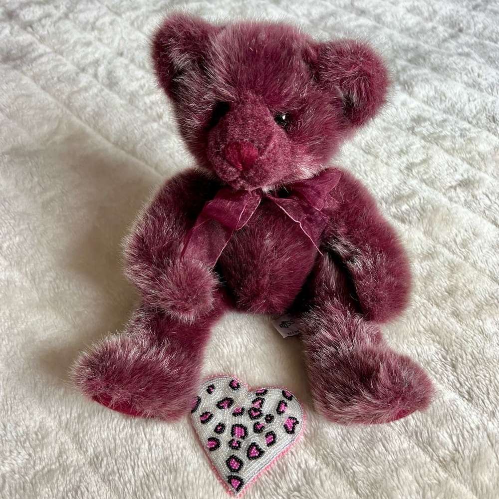 Vintage Russ Boysenberry Collectible Bear